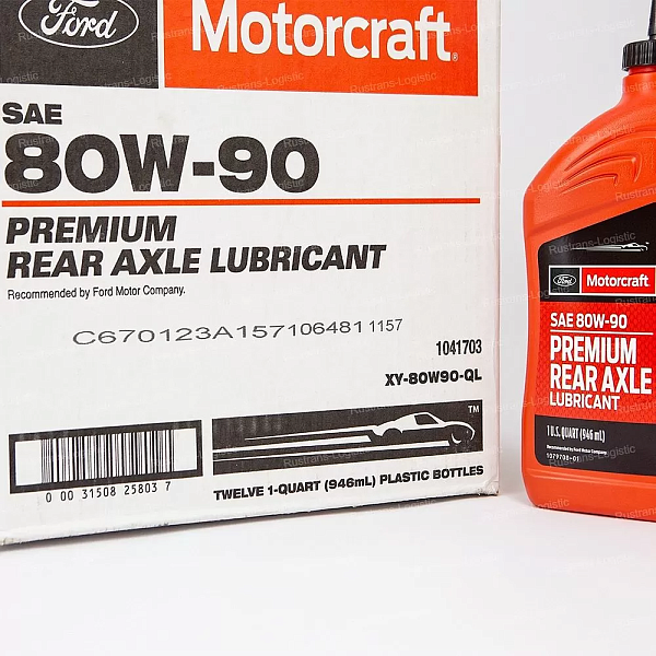 Трансмиссионное масло Ford Motorcraft Axle lubricant 80W-90, (Мост / МКПП), (США), (1л)