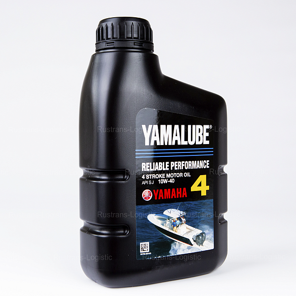Моторное масло YAMALUBE 4Т SJ 10W-40, для 4-такт. лодочных моторов 4 Stroke, (Сингапур), (1л) 