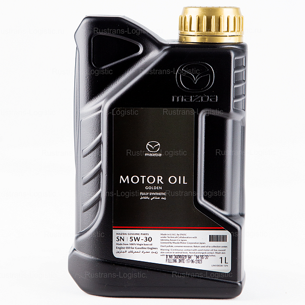 Моторное масло Mazda "GOLDEN" SN 5W-30 / ILSAC GF-5, для бенз. двигателей, (Дубай), (1л)