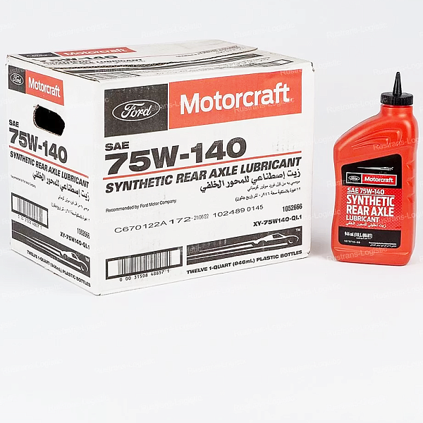 Трансмиссионное масло Ford Motorcraft Rear Axle lubricant 75W-140, (Мост / МКПП), (США), (0,946л)