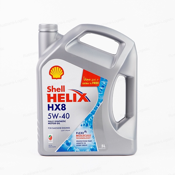 Моторное масло Shell Helix HX8 SP 5W-40 (A3/B4), MB 229.3, (Оман), (5л)