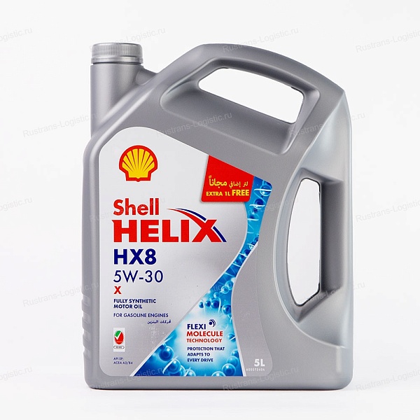 Моторное масло Shell Helix HX8 X SP 5W-30 (A3/B4), MB 229.5, (Оман), (5л)