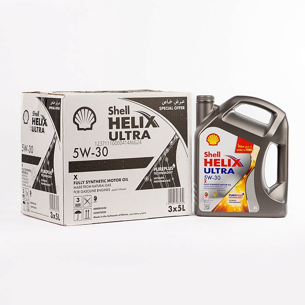 Моторное масло Shell Helix Ultra X SP 5W-30 (A3/B4), BMW LL-01, MB 229.5/226.5, (Оман), (5л)