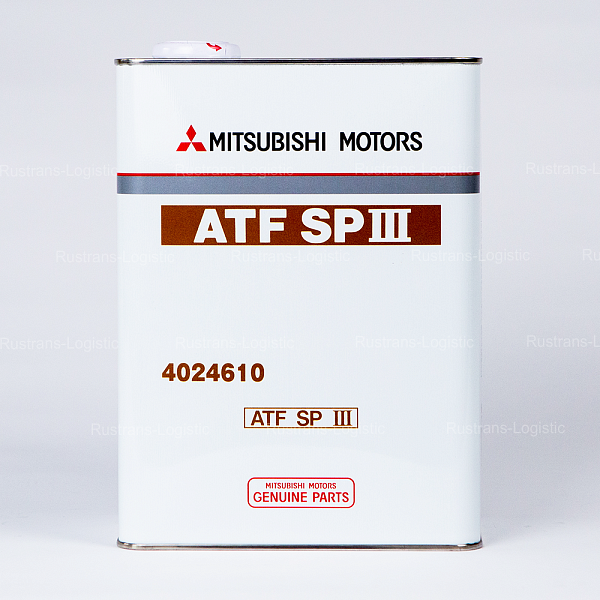 Трансмиссионное масло Mitsubishi ATF SP-III, для АКПП и ГУР, (Япония), (4л)