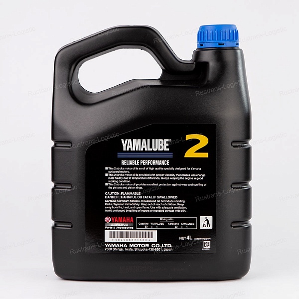 Моторное масло YAMALUBE 2Т для 2-такт. лодочных моторов 2 Stroke, (Сингапур), (4л)
