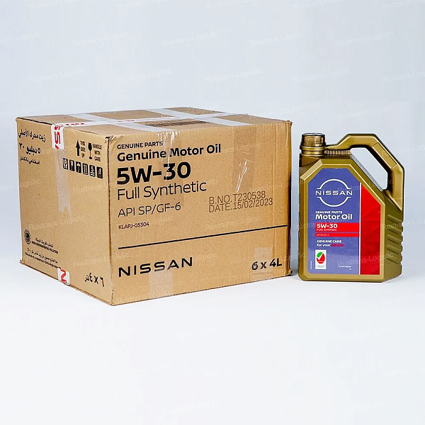 Моторное масло Nissan SP 5W-30 / ILSAC GF-6, для бенз. двигателей, (Дубай), (4л)