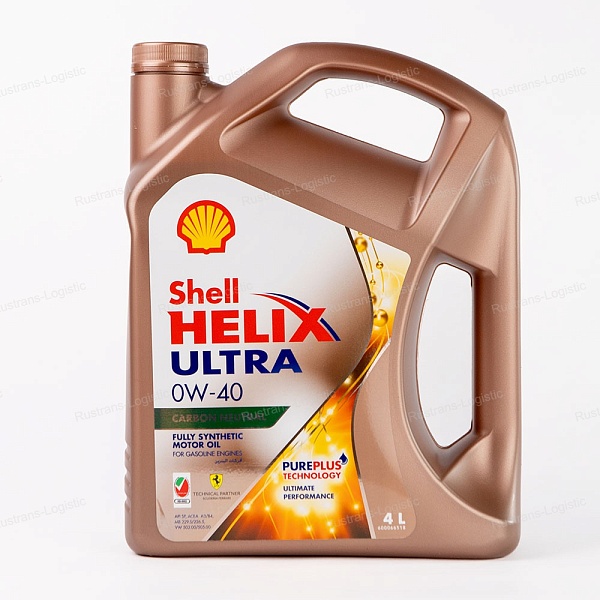 Моторное масло Shell Helix Ultra SP 0W-40 (A3/B4), MB 229.5/226.5, (Оман), (4л)