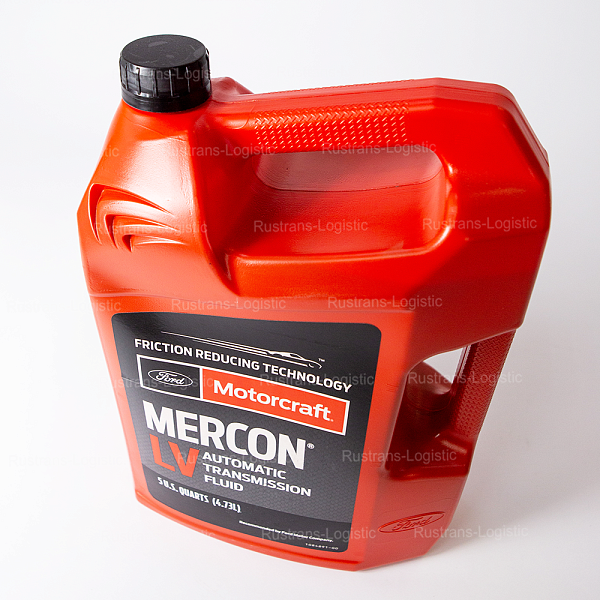 Трансмиссионное масло Ford Motorcraft ATF Mercon LV, для АКПП / ГУР (красный), (США), (4,73л)