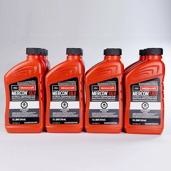 Трансмиссионное масло Ford Motorcraft ATF Mercon ULV, для АКПП (красный), (США), (0,946л.)