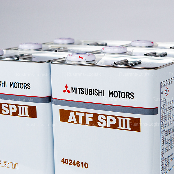 Трансмиссионное масло Mitsubishi ATF SP-III, для АКПП и ГУР, (Япония), (4л)