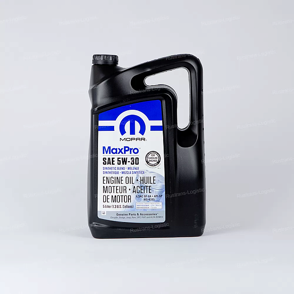 Моторное масло Mopar MaxPro SP 5W-30 / ILSAC GF-6A, MS-6395, бензин, (США), (5л)