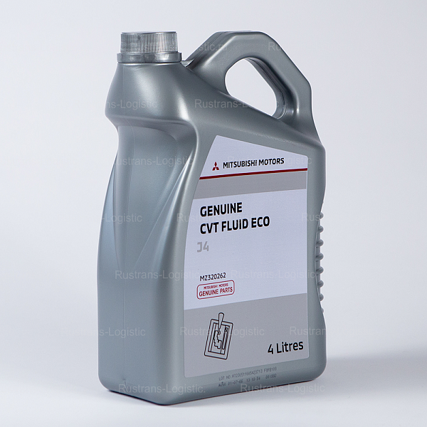 Трансмиссионное масло Mitsubishi CVT FLUID ECO J4, для вариаторов, (Таиланд), (4л)