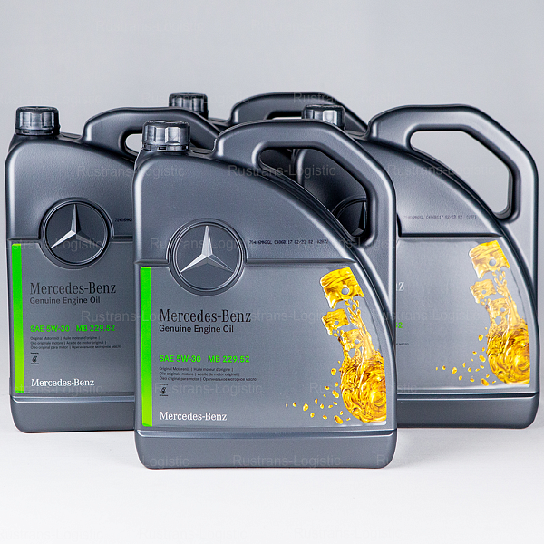 Моторное масло Mercedes-Benz 5W-30 / MB 229.52, бензин/дизель, (Бельгия), (5л.)