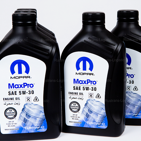 Моторное масло Mopar MaxPro SP 5W-30 / ILSAC GF-6A, MS-6395, бензин, (Оман), (1л)