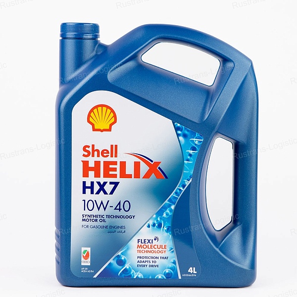 Моторное масло Shell Helix HX7 SP 10W-40 (A3/B4), MB 229.3, (Оман), (4л)