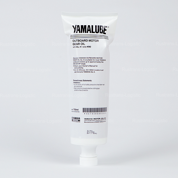 Трансмиссионное масло Yamalube Outboard Gear Oil GL-4 / SAE 90 в редуктор, (Сингапур), (750мл) 