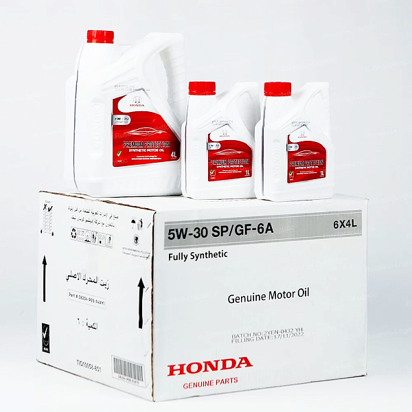 Моторное масло Honda SP 5W-30 / ILSAC GF-6A, для бенз. двигателей, (Дубай), (1л)