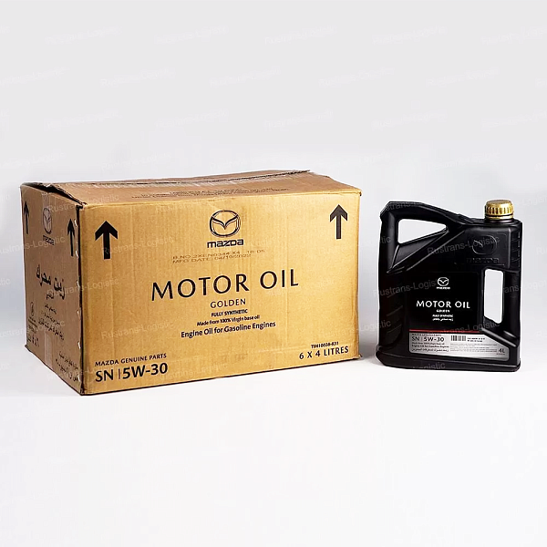 Моторное масло Mazda "GOLDEN" SN 5W-30 / ILSAC GF-5, для бенз. двигателей, (Дубай), (4л)