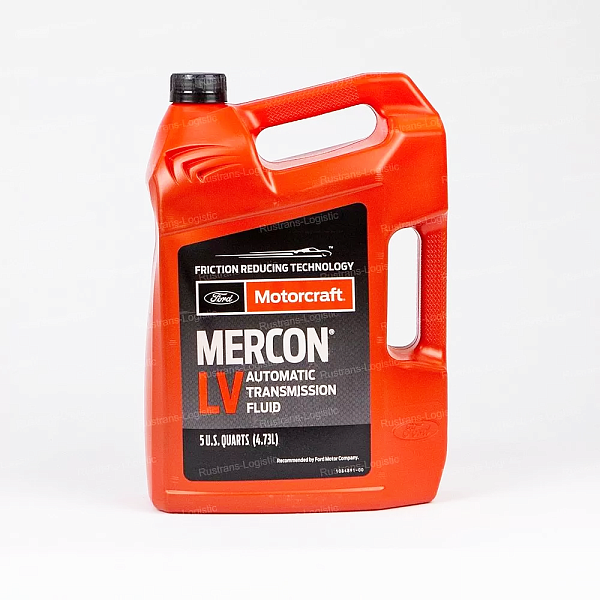 Трансмиссионное масло Ford Motorcraft ATF Mercon LV, для АКПП / ГУР (красный), (США), (4,73л)