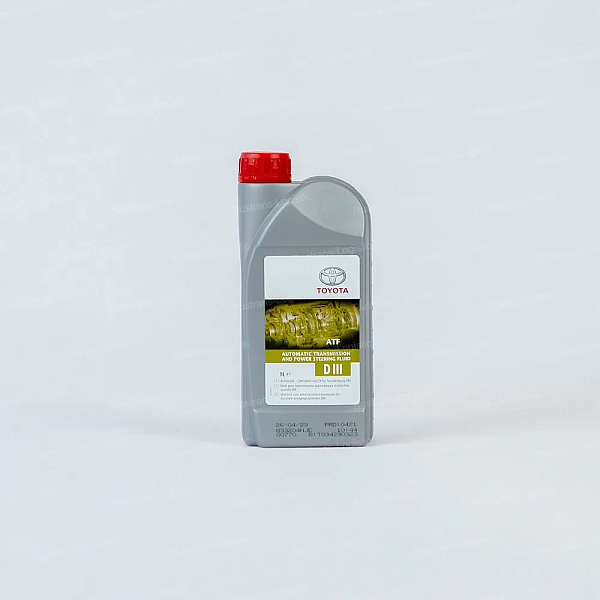 Трансмиссионное масло Toyota ATF Dexron III, для АКПП / ГУР, (Бельгия), (1л)