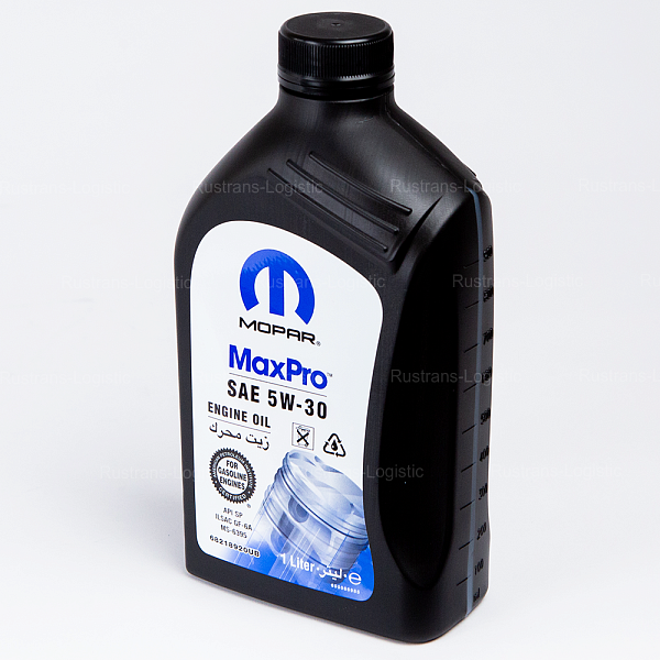 Моторное масло Mopar MaxPro SP 5W-30 / ILSAC GF-6A, MS-6395, бензин, (Оман), (1л)