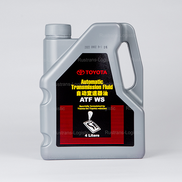 Трансмиссионное масло Toyota ATF WS, для АКПП, (Китай), (4л)