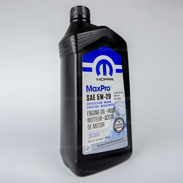 Моторное масло Mopar MaxPro SP 5W-20 / ILSAC GF-6A, MS-6395, бензин, (США), (0,946л)