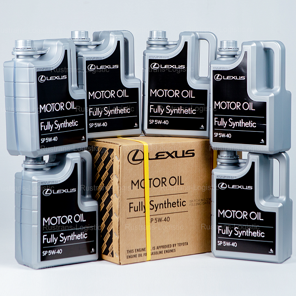 Моторное масло Lexus SP 5W-40 / ILSAC GF-6, для бенз. двигателей, (Дубай), (4л)