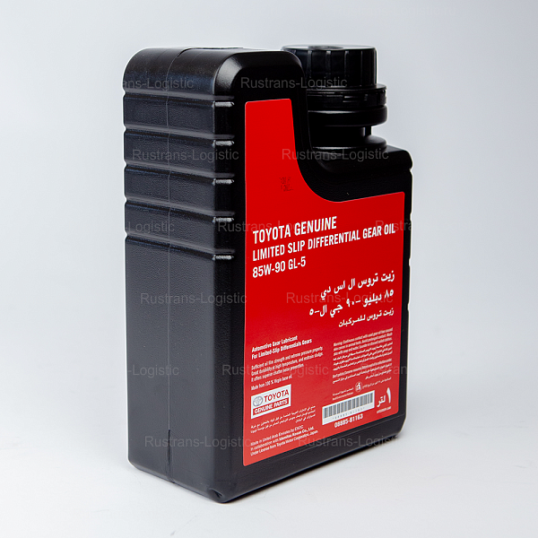 Трансмиссионное масло Toyota Hypoid Gear Oil 85W-90 / GL-5, для МКПП, (Дубай), (1л)