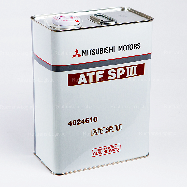 Трансмиссионное масло Mitsubishi ATF SP-III, для АКПП и ГУР, (Япония), (4л)