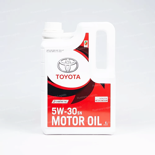 Моторное масло Toyota SN 5W-30 / ILSAC GF-5, для бенз. двигателей, (Дубай), (4л)