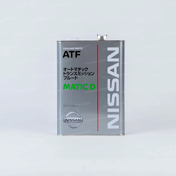 Трансмиссионное масло Nissan ATF Matic D, для АКПП, (Япония), (4л)