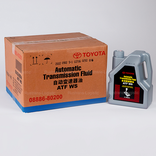 Трансмиссионное масло Toyota ATF WS, для АКПП, (Китай), (4л)