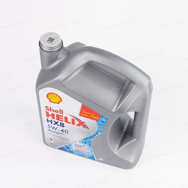 Моторное масло Shell Helix HX8 SP 5W-40 (A3/B4), MB 229.3, (Оман), (5л)