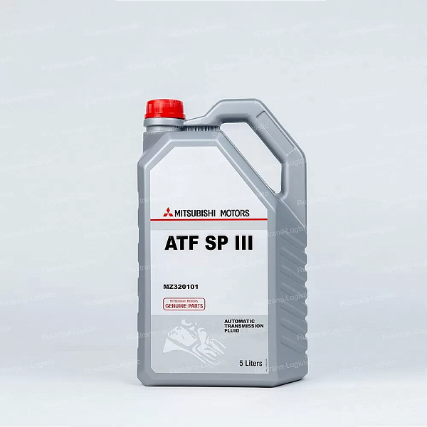 Трансмиссионное масло Mitsubishi ATF SP-III, для АКПП и ГУР, (Дубай), (5л)