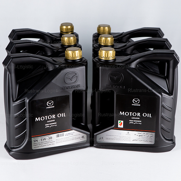Моторное масло Mazda "GOLDEN" SN 5W-30 / ILSAC GF-5, для бенз. двигателей, (Дубай), (4л)