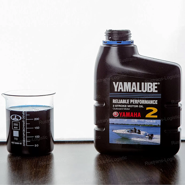 Моторное масло YAMALUBE 2Т для 2-такт. лодочных моторов 2 Stroke, (Сингапур), (1л)