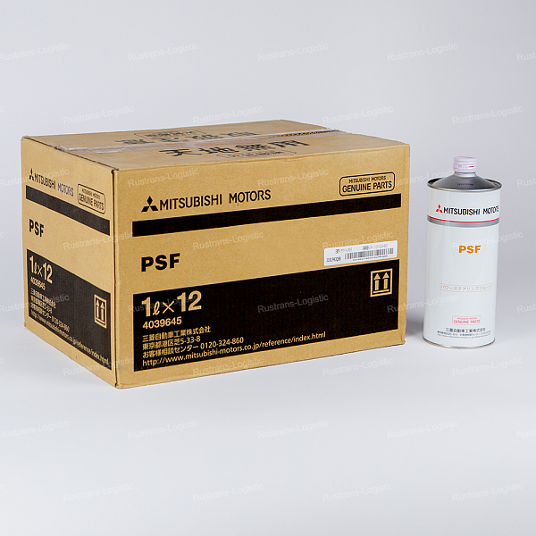 Жидкость гидроусилителя Mitsubishi PSF, для ГУР (красный), (Япония), (1л)