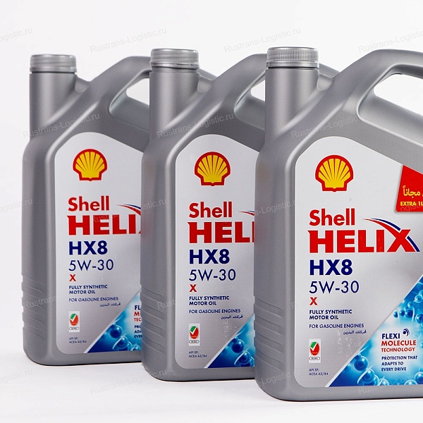 Моторное масло Shell Helix HX8 X SP 5W-30 (A3/B4), MB 229.5, (Оман), (5л)