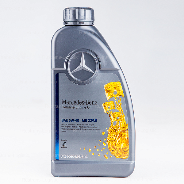 Моторное масло Mercedes-Benz 5W-40 / MB 229.5, бензин/дизель, (Бельгия), (1л)