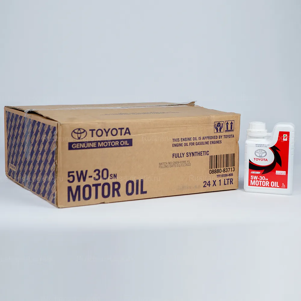 Моторное масло Toyota SN 5W-30 / ILSAC GF-5, для бенз. двигателей, (Дубай), (1л)