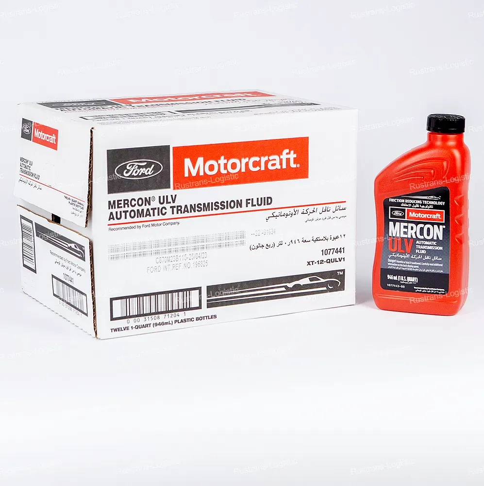 Трансмиссионное масло Ford Motorcraft ATF Mercon ULV, для АКПП (красный), (США), (0,946л.)