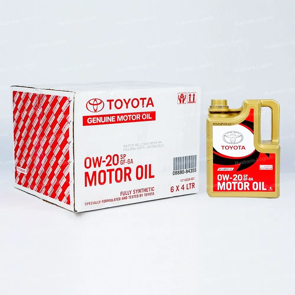 Моторное масло Toyota SP 0W-20 / ILSAC GF-6A, для бенз. двигателей, (Дубай), (4л)