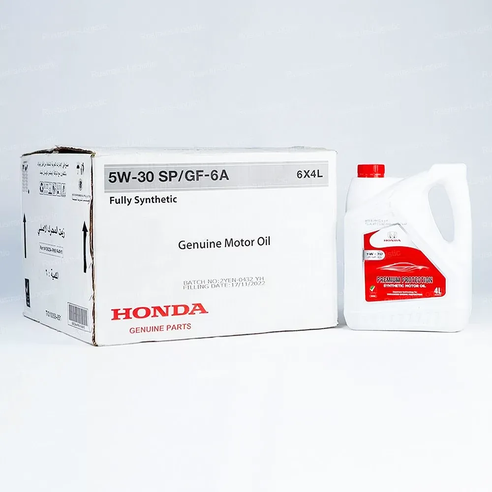 Моторное масло Honda SP 5W-30 / ILSAC GF-6A, для бенз. двигателей, (Дубай), (4л)