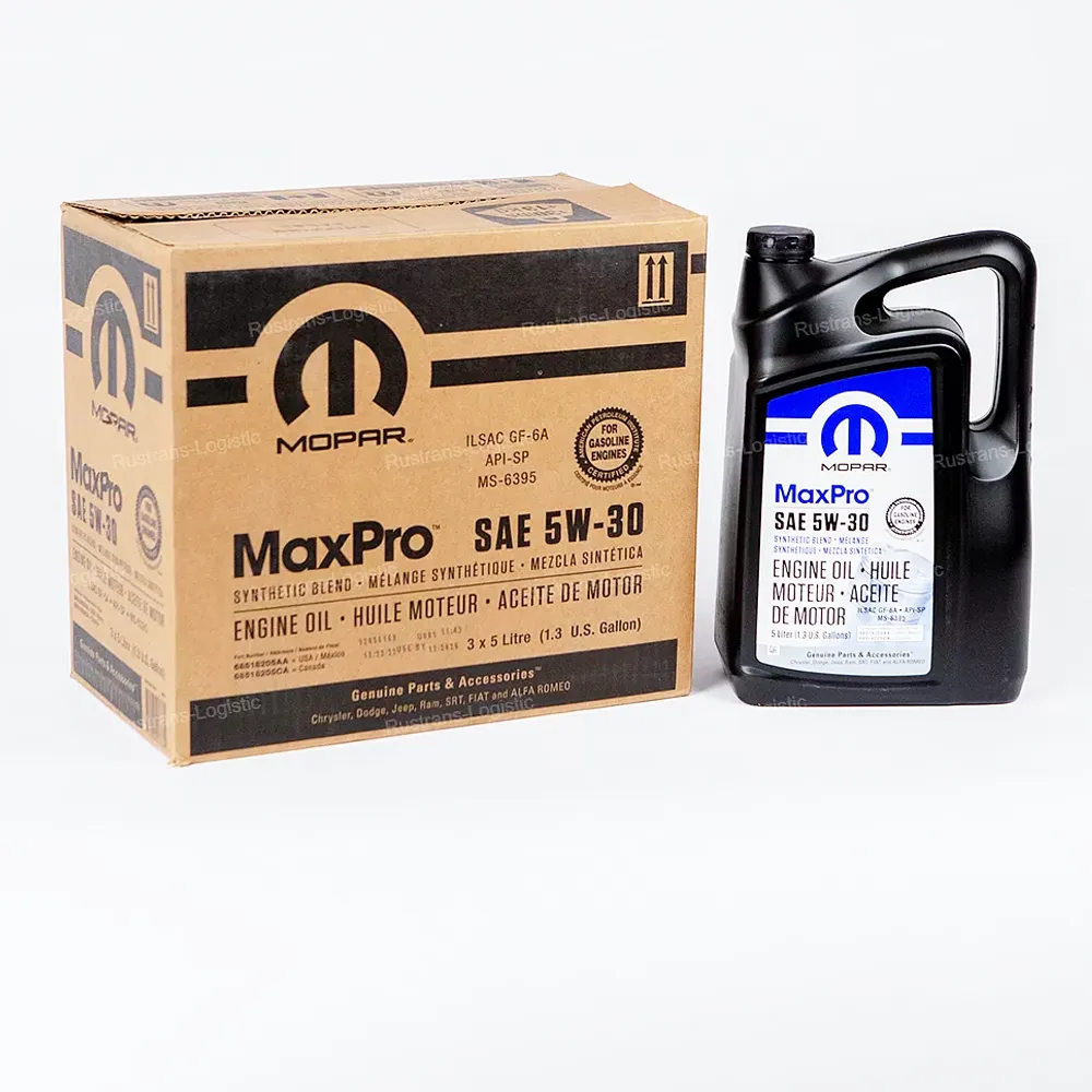 Моторное масло Mopar MaxPro SP 5W-30 / ILSAC GF-6A, MS-6395, бензин, (США), (5л)